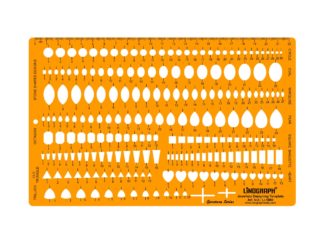 Li-1889 - Combination Stone Shape Template