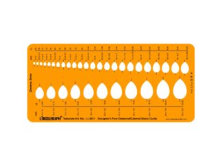 Li-2011 - Designer's Pear-Diamond/Coloured Stone Guide