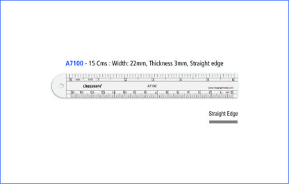 A7100-Ruler 15 Cms.