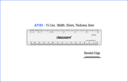 A7101-Ruler 15 Cms.