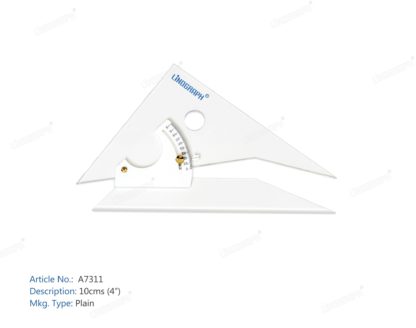 A7311-Adjustable Set Square 10 cms (4")