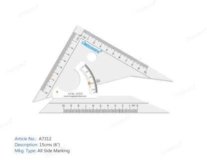 A7312-Adjustable Set Square 15 cms (6")