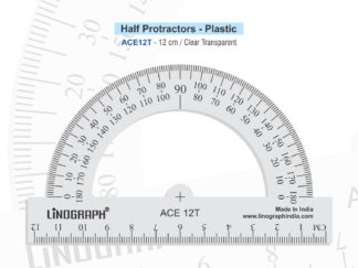 ACE12T-Protractor Half Circle 180-degree With Scale