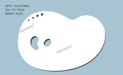 AP13 - Oil Colours Mixing Palette (15 x 10 Inch)