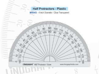 M9043-Protractor Half Circle 180-degree