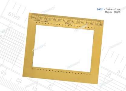 B4511 - Acre Comb Brass