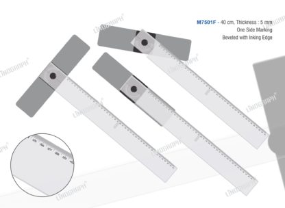 M7501F -  Foldable T Square 40 Cms