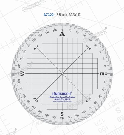 A7322 - Navigation Round Protractor