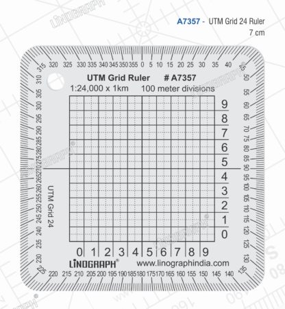 A7357 - UTM Grid 24 Ruler