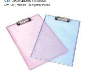 CB1 - Transparent A4 Clipboard