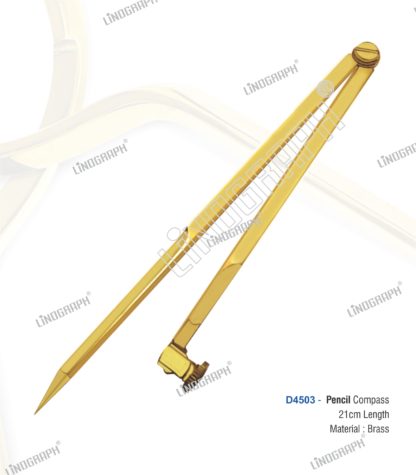 D4503 - Navigation Compass With Pencil Holder 21cms