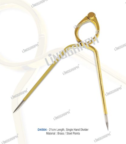 D4504 - Navigation Divider (Single Hand with Steel Points) 21cms